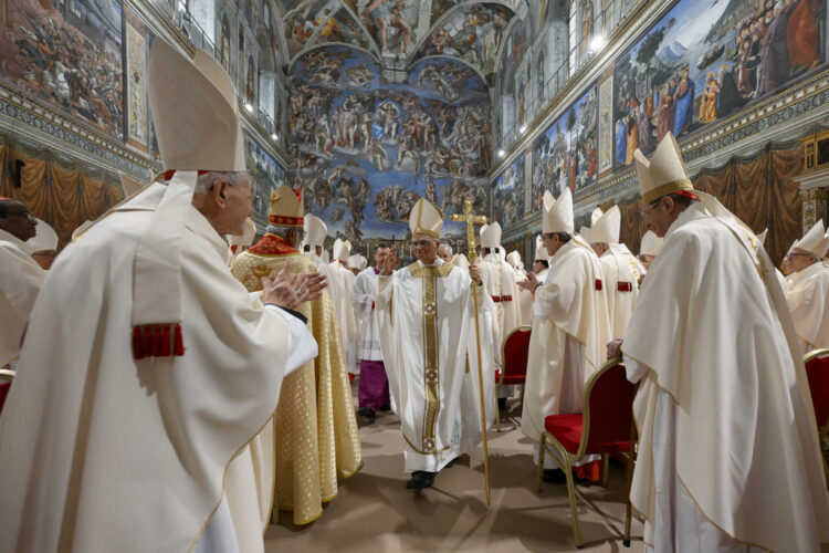 Pope Leo XIV celebrates first Mass as details emerge of how votes coalesced in secret conclave